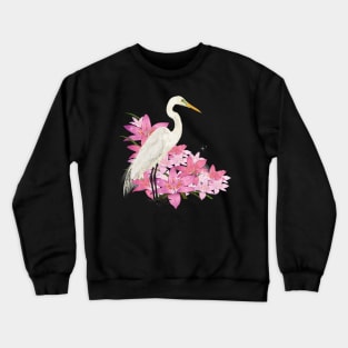 Great Egret Crewneck Sweatshirt